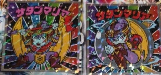 ビックリマン伝説チョコ 悪魔VS天使 40thスペシャルエディション No.1 No.2 ロッテ サタンマリア