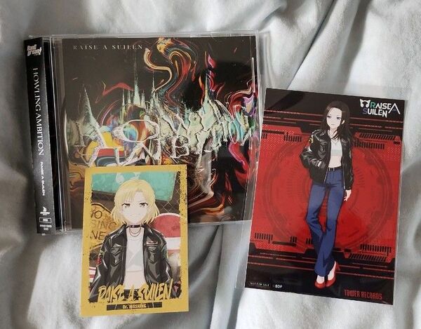 RAISE A SUILEN「HOWLING AMBITION」キャラクターカード:マスキング、タワレコ特典あり【シリアルなし】