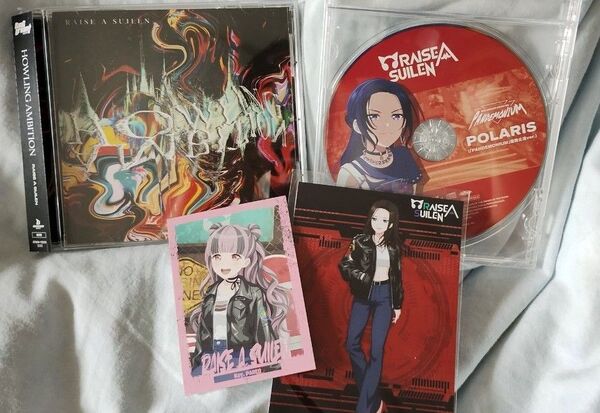 RAISE A SUILEN「HOWLING AMBITION」キャラクターカード:パレオ、特典CD、タワレコあり【シリアルなし】