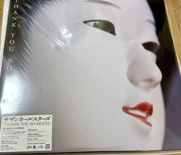 サザンオールスターズ THANK YOU SO MUCH レコード 新品