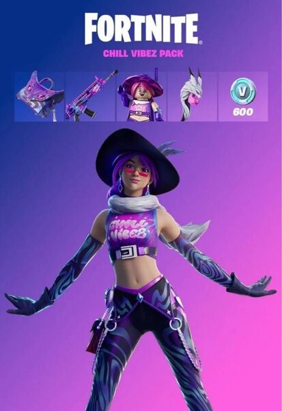 Xbox フォートナイト チル・バイブス パック+600V-Bucks 引き換えコード