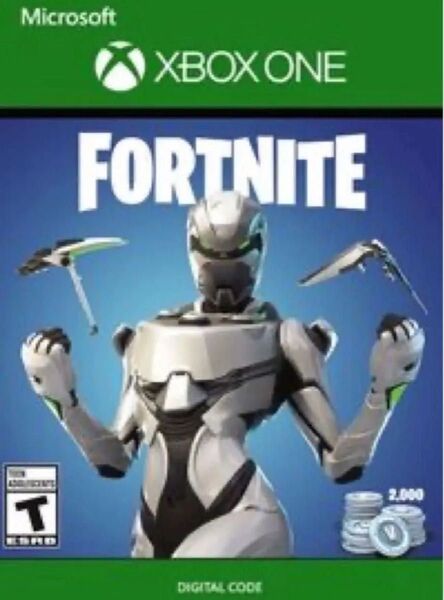 Xbox One付属特典 コード フォートナイト フルイーオン