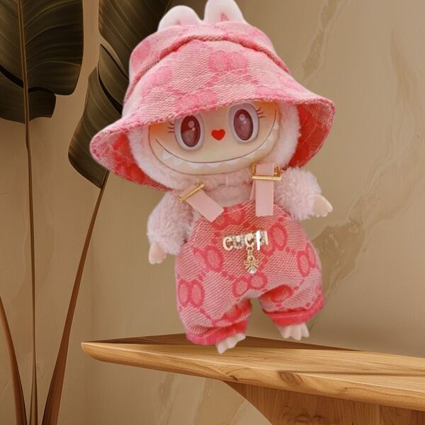 【新品】labubu ラブブ 15~17センチ GGぬい服 着ぐるみ