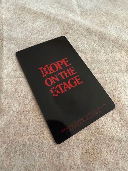 BTS J-HOPE HOPE ON THE STAGE トレカ