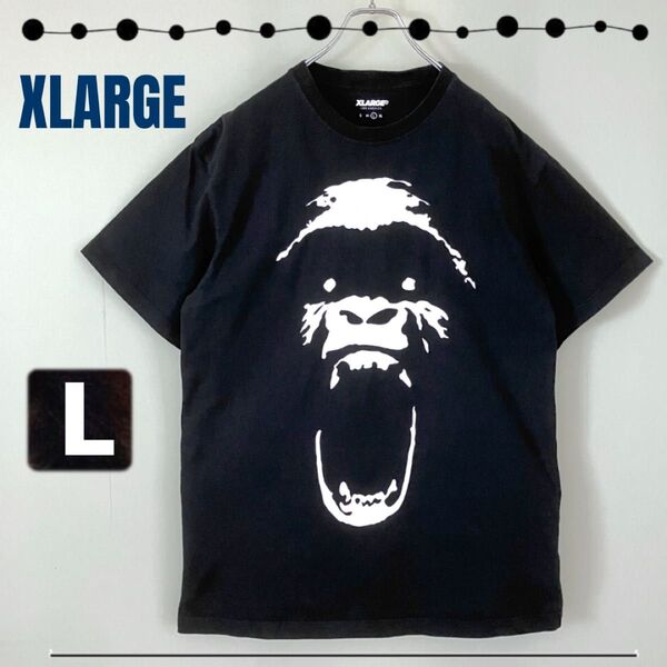 エクストララージ/XLARGE★初期タグゴリラプリントTシャツ★メンズL