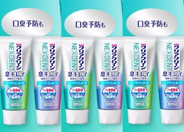 クリアクリーンネクスデント 歯みがき粉 110g 6本