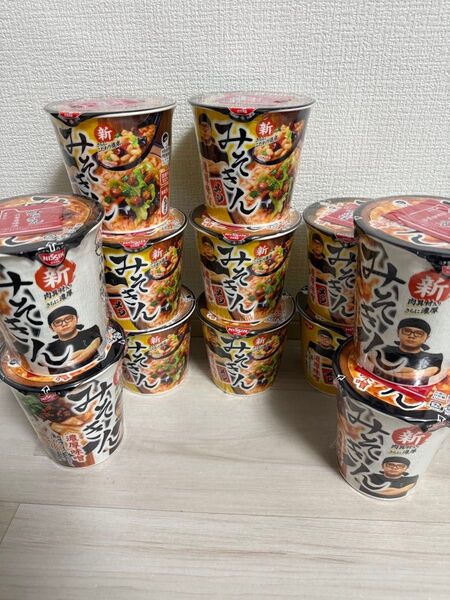 新品未開封 日清 新みそきんラーメン 新みそきんメシ 12個セット