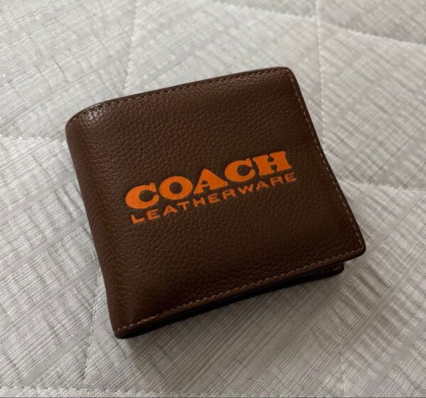 ★美品 コーチ COACH 二つ折り財布 レザー★