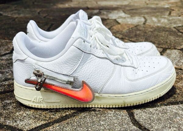 ★NIKE AIR FORCE1 LOW WHITE ZIPPER ナイキ エアフォース1ホワイトジッパー CW6558-100★