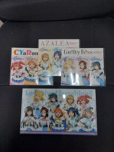 ラブライブサンシャイン ステッカー マルチホルダー ファミマ 全セット