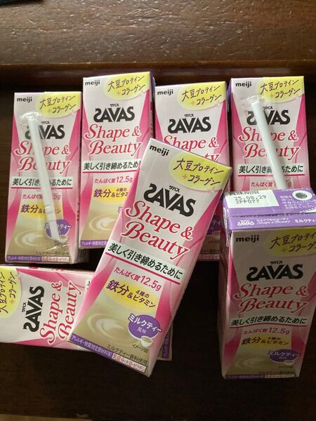 SAVAS ザバス シェイプ&ビューティ ミルクプロテイン脂肪0 200ml ソイプロテイン