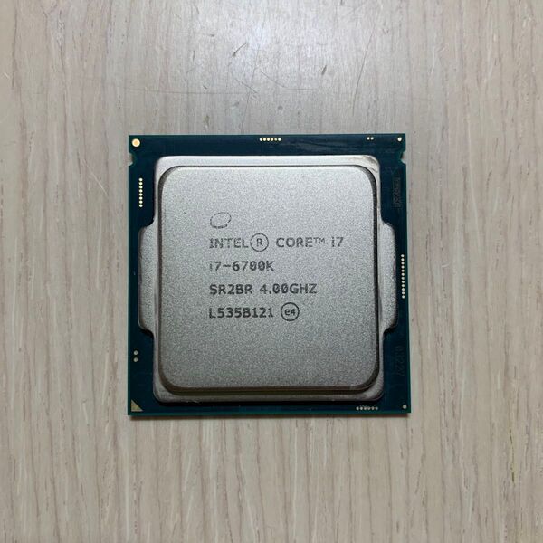 【動作品】Intel Core i7-6700K SR2BR 4.00GHZ