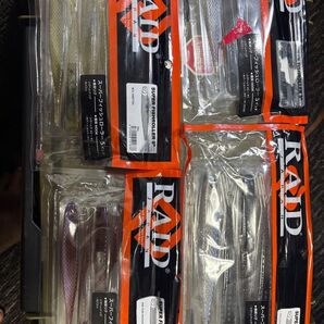 4袋セット レイドジャパン RAID JAPAN ワームセット スーパーフィッシュローラー 5in 6.5in