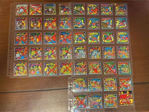 【バラ売り可】ビックリマン伝説チョコ 悪魔VS天使 40thスペシャルエディション 全47種(未コンプ) ビックリマンシール
