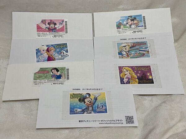 東京ディズニーリゾート 株主優待パスポート 非売品 期限切れ コレクション TDR 未使用 ダッフィー ラプンツェル 使えません!