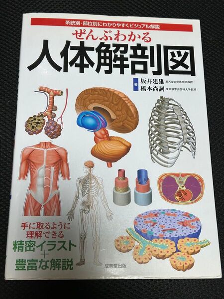 ぜんぶわかる人体解剖図: 系統別・部位別にわかりやすくビジュアル解説