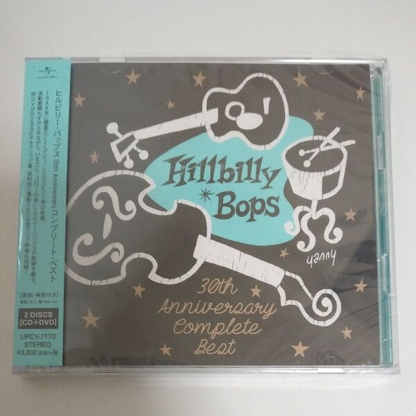【美品】ヒルビリーバップス 30th Anniversary コンプリートベスト CD+DVD ネオロカビリー ロカビリー