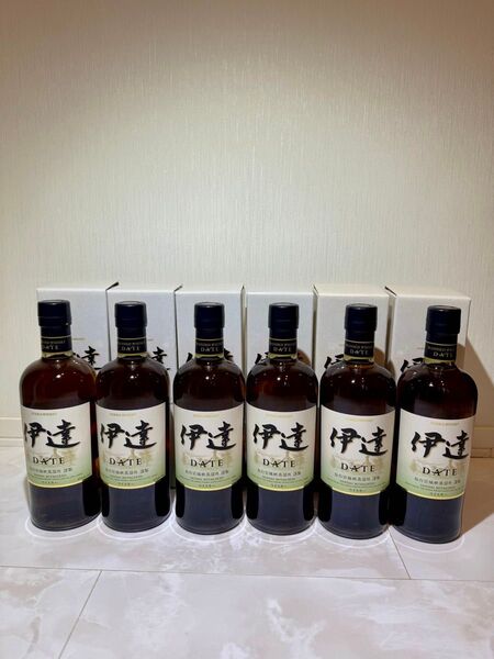 6本セット ニッカ 宮城県限定ウイスキー 「伊達」 宮城蒸溜所 700ml ウイスキー ニッカウヰスキー