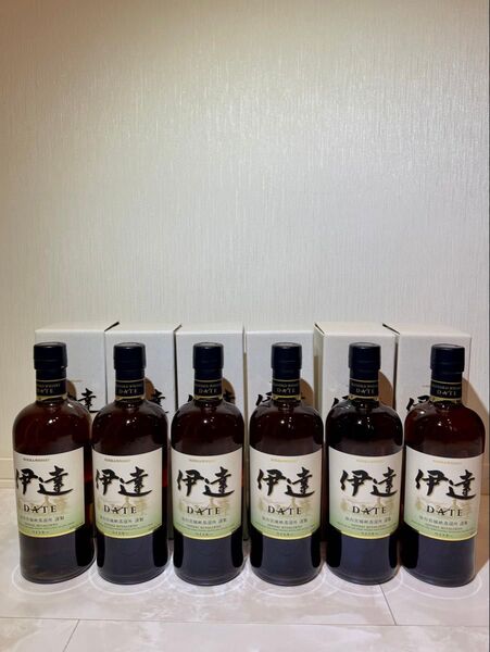 6本セット ニッカ 宮城県限定ウイスキー 「伊達」 宮城蒸溜所 700ml ウイスキー ニッカウヰスキー