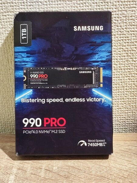 新品未開封 Samsung 990 PRO PCIe4.0 M.2 NVMe SSD 1TB サムスン