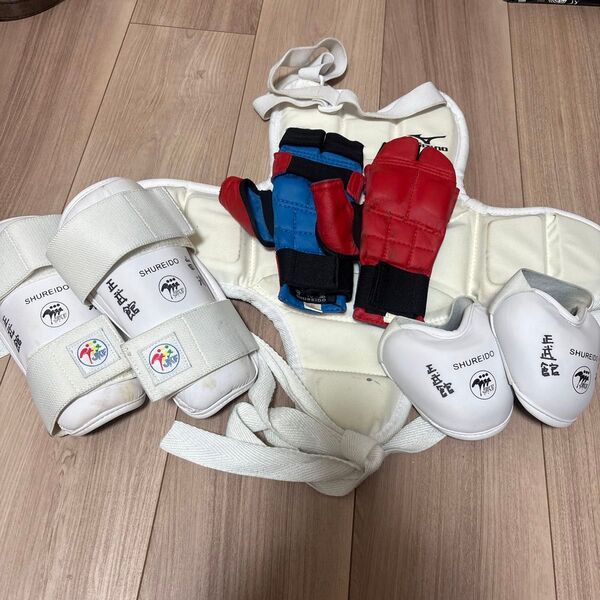 空手防具セット SHUREIDO まとめ売り
