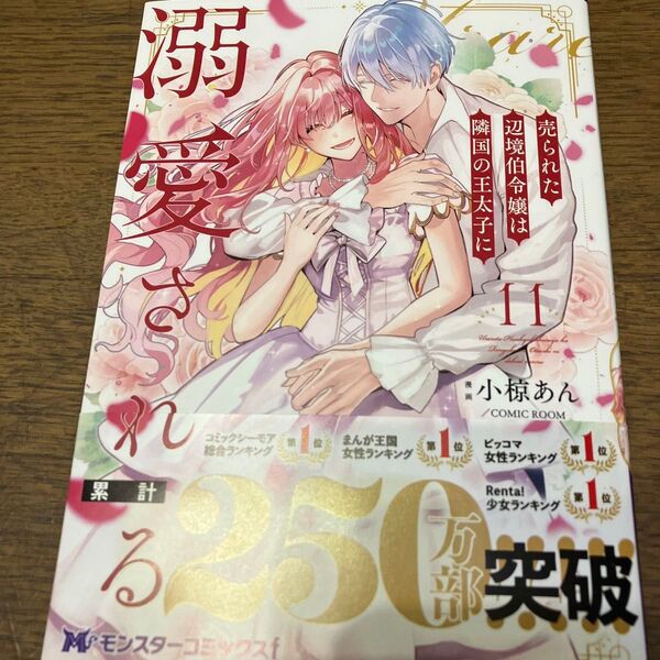 新刊購入 売られた辺境伯令嬢は隣国の王太子に溺愛される 11 小椋あん/漫画 COMIC ROOM/漫画
