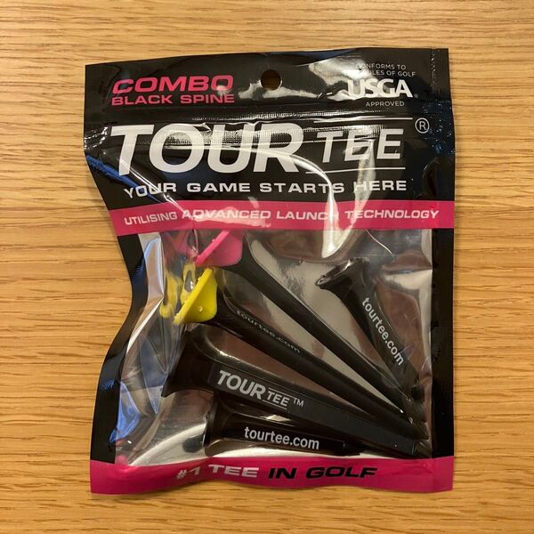 TOUR TEE COMBO BLACK ツアーティー コンボ ブラックリミテッドエディション 5本入り