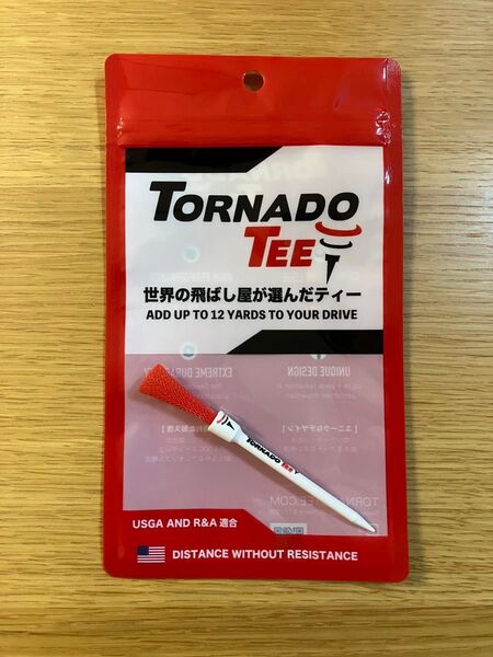 TORNADO TEE RED トルネードティー レッド(4インチ)