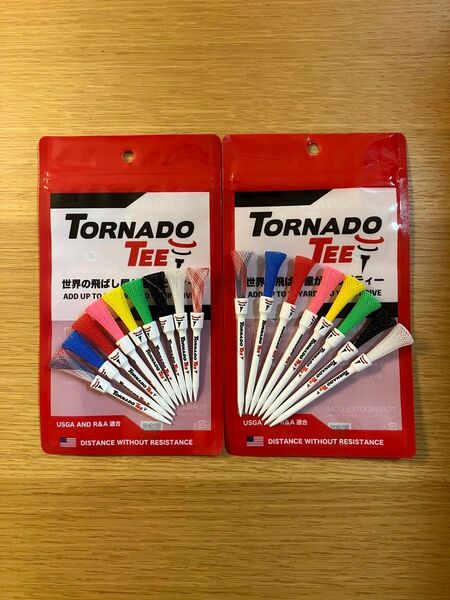 TORNADO TEE(トルネード ティー)選べる2本セット(3.25インチ、4インチ)