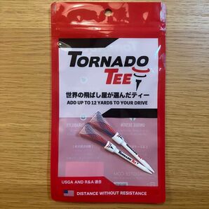 TORNADO TEE RED&WHITE&BLUE トルネードティー レッド&ホワイト&ブルー 2本セット(3.25インチ)