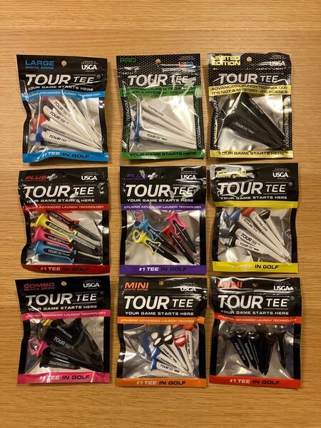 TOUR TEE(ツアーティー) 9種類から1つ選べる
