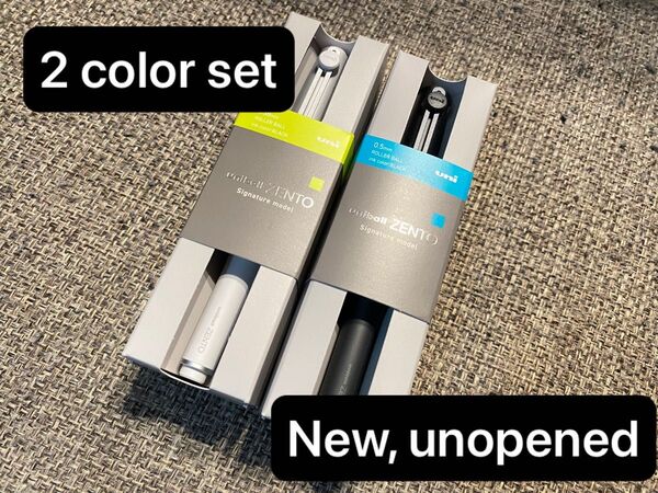 三菱鉛筆 uniball ZENTO ユニボール ゼント シグニチャーモデル