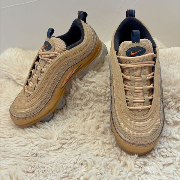 NIKE ナイキ AIR VAPORMAX 97 エアヴェイパーマックス97 メタリックゴールド 24cm AJ7291-700