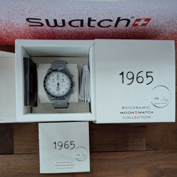 Swatch OMEGA BIOCERAMIC MoonSwatch 1965 6月購入 スウォッチ オメガ
