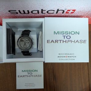 MoonSwatch "Mission to Earthphase ミッション トゥ アースフェイズ オメガ 6月購入