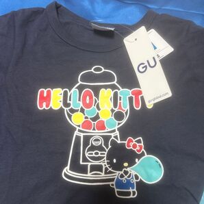 新品130センチ【GU×ハローキティー】半袖Tシャツ