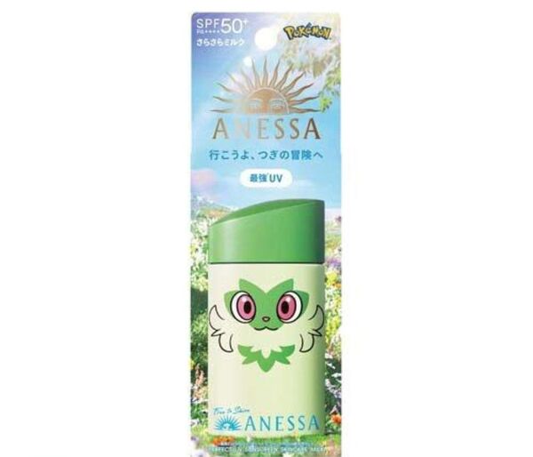 ANESSAパーフェクトUVスキンケアミルクNAポケモンコラボ限定 フルーティーフローラルの香り本体 60mL