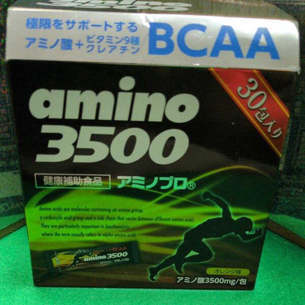 アミノプロ アミノ酸3500mg BCAA オレンジ味 スティックタイプ (4.5グラム (x 30))