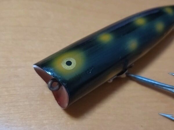 ヘドン チャガースプーク BOS オールド heddon chugger spook 首割れ 書き目