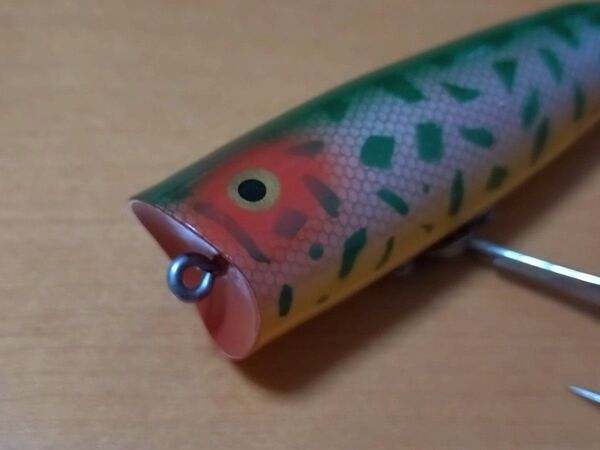 ヘドン チャガースプーク 14KCD オールド heddon chugger spook 首割れ 書き目