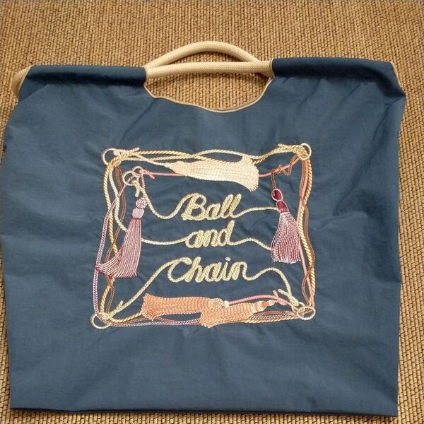 バッグ ネイビー Ball and Chain