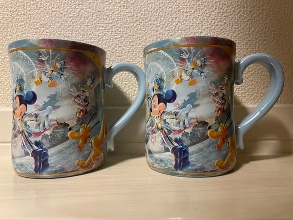 ディズニーシー20周年記念 マグカップ 2個