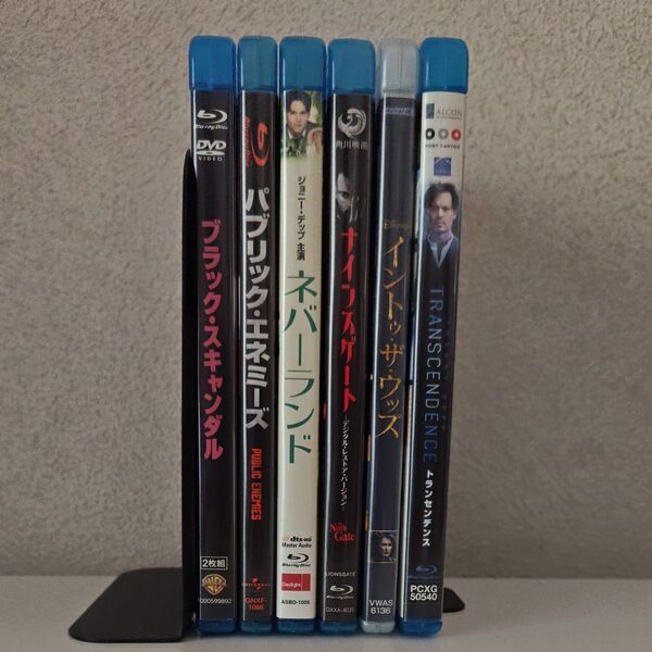 ジョニー・デップブルーレイ 6本セット まとめ売り