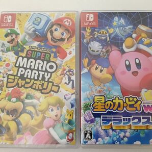 NintendoSwitch『スーパーマリオパーティジャンボリー』&『星のカービィWiiデラックス』