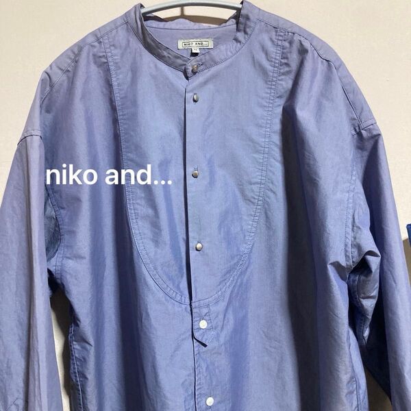 tcタイプイブニングシャツ ニコアンド