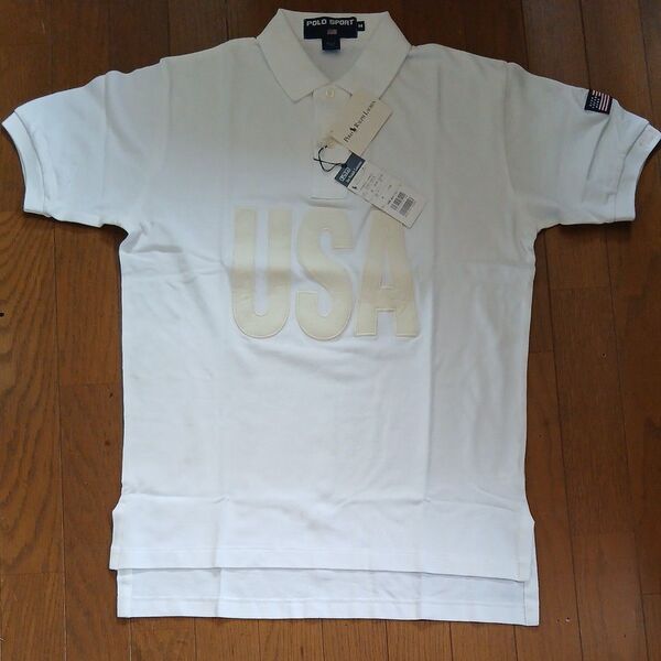 POLO SPORT ポロシャツ USA ホワイト M 未使用