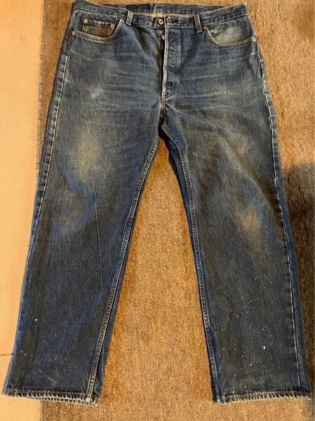 希少 赤文字 levis501 made in usa w40 リーバイス ビンテージ デニムパンツ