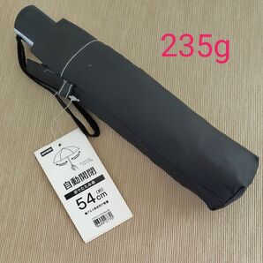 ニトリ 自動開閉 折りたたみ傘54cm ブラック