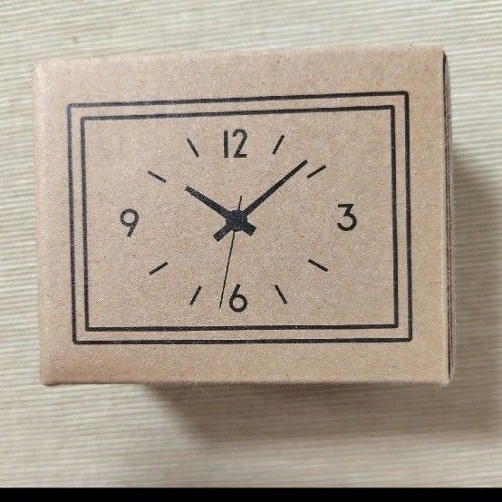 無印良品 駅の時計 シンプル ミニ 白 MUJI マグネット付MJ-WCJSM2