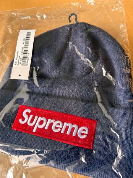 【新品】Supreme New Era Box Logo Beanie "Navy" (24FW) シュプリーム ビーニー